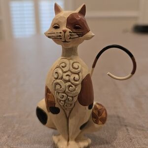 Jim Shore Spotted Cat Mini